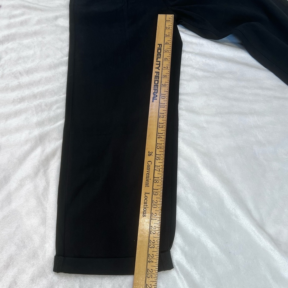 Brixton Black Victory Pants Trousers, women's size 26 Relaxed Fit High Rise NWOT - Picture 9 of 11